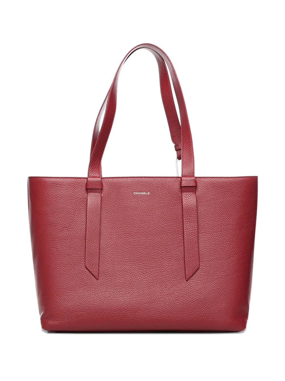 Coccinelle Large Malory Leather Shoulder Bag — Same as shown — Size One Size — Front View