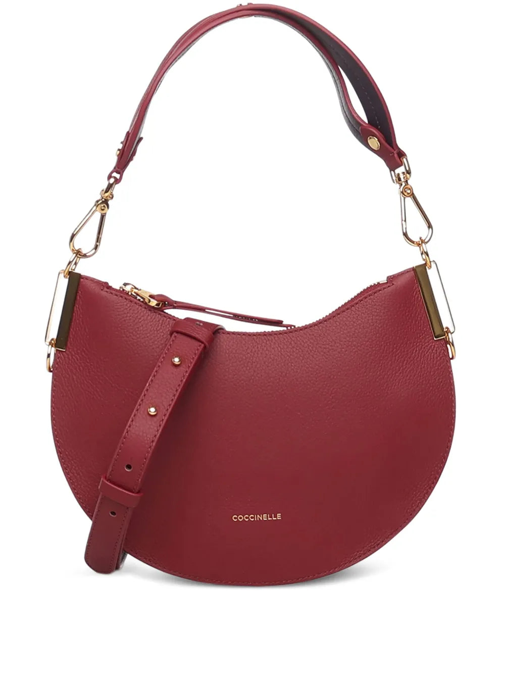 Coccinelle Leather Shoulder Bag — Same as shown — Size One Size — Front View