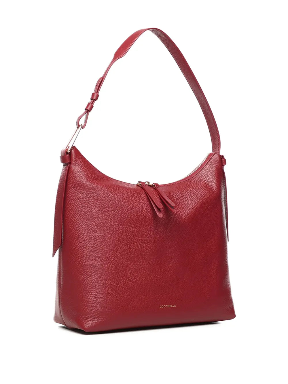 Coccinelle Small Malory Leather Shoulder Bag — Same as shown — Size One Size — Back View