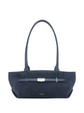 Demellier New York Suede Shoulder Bag — Same as shown — Size One Size — Front View
