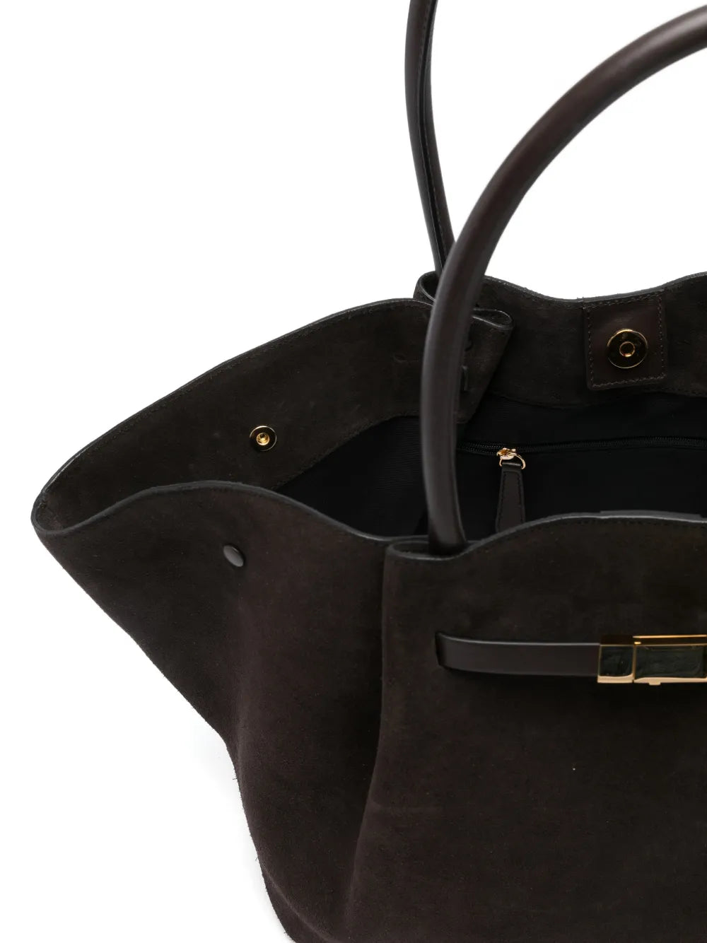 Demellier New York Suede Shoulder Bag — Same as shown — Size One Size — Detail View