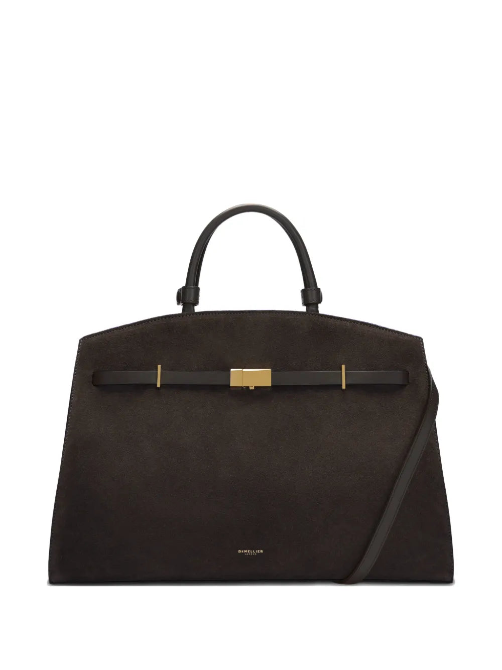 Demellier The Hudson Brown Tote Bag — Same as shown — Size One Size — Front View