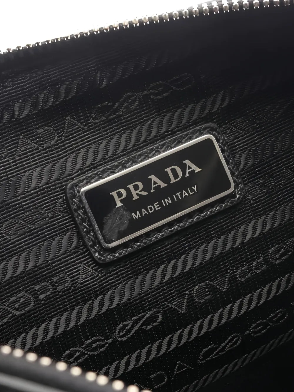 Prada Pre Owned 2020S Saffiano Leather Shoulder Bag — Same as shown — Size One Size — Top View