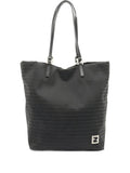 Fendi Pre Owned 2000S Zucchino Patterned Leather Shoulder Bag — Same as shown — Size One Size — Front View
