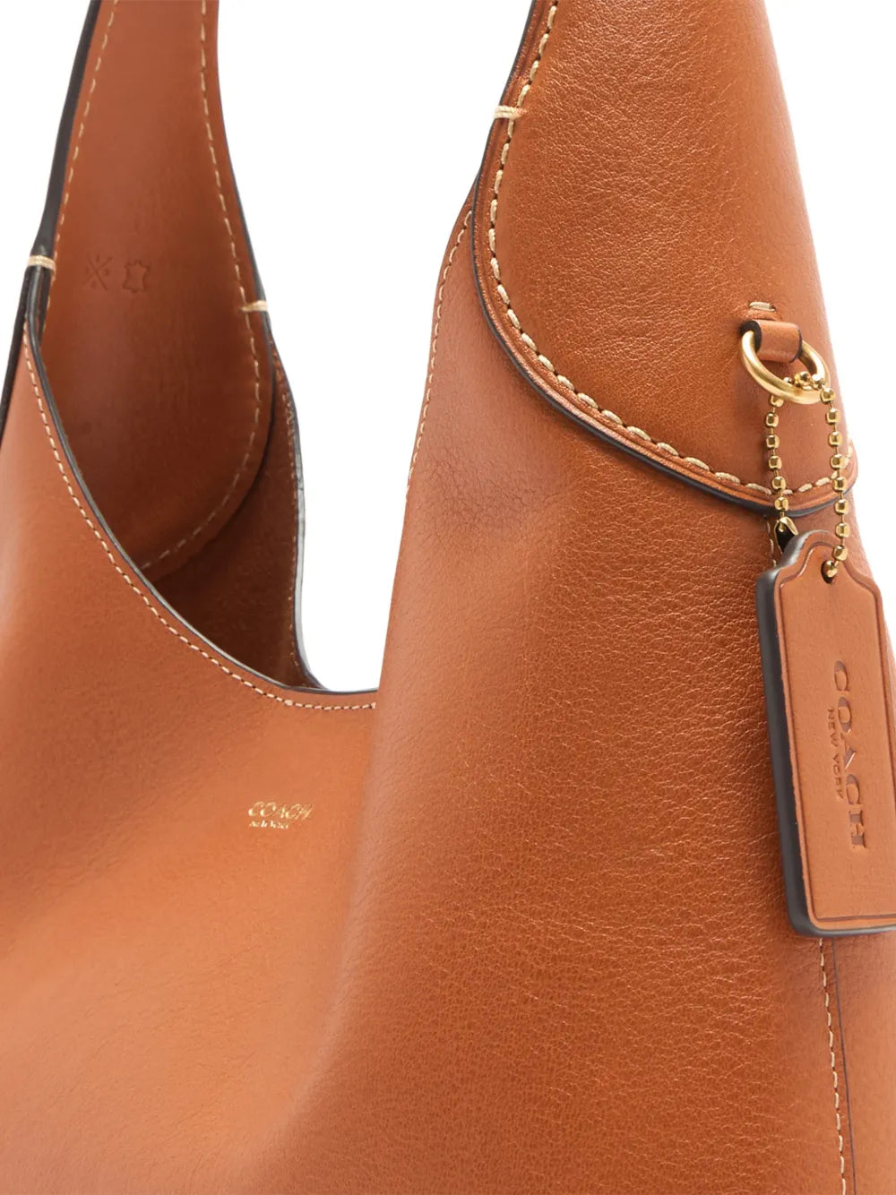 Coach Brooklyn Leather Tote Bag — Same as shown — Size One Size — Back View