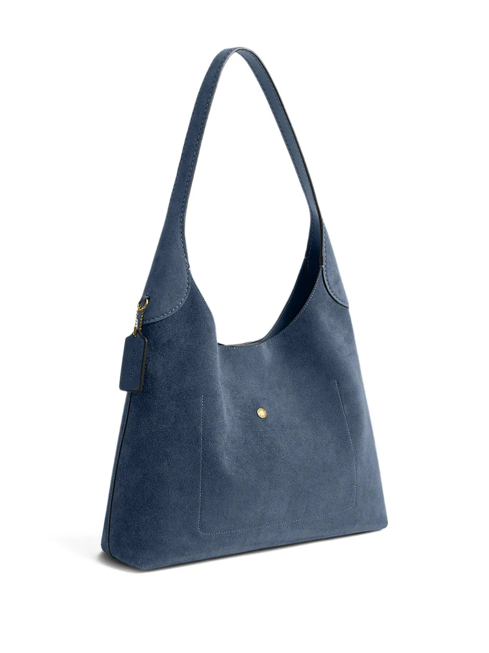 Coach Suede Tote Bag — Same as shown — Size One Size — Side View