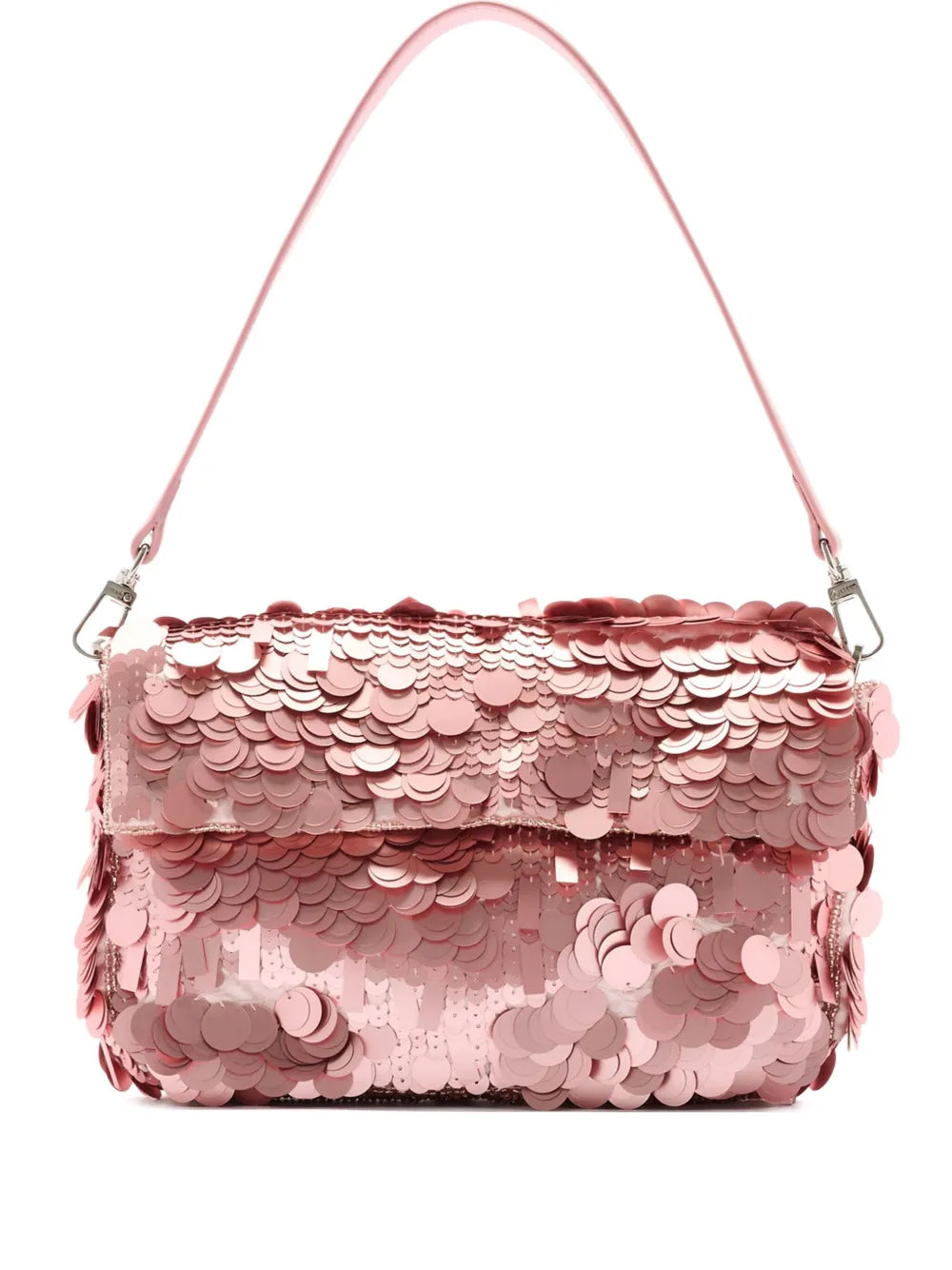 Staud Timmy Sequin Embellished Shoulder Bag — Same as shown — Size One Size — Front View