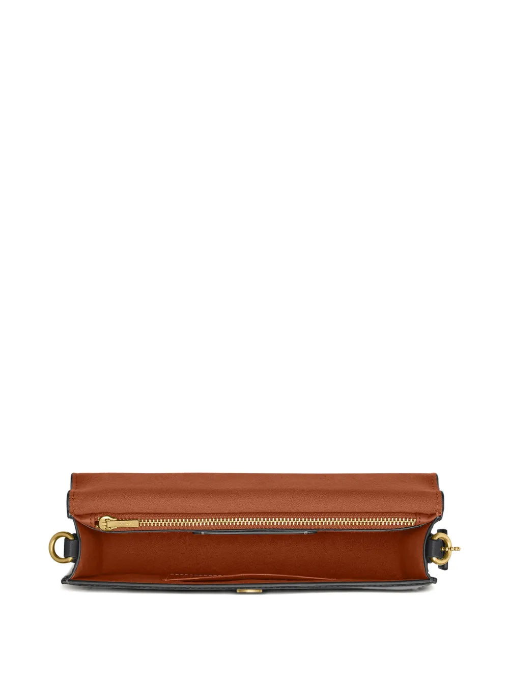 Coach Elora Leather Crossbody Bag — Same as shown — Size One Size — Back View