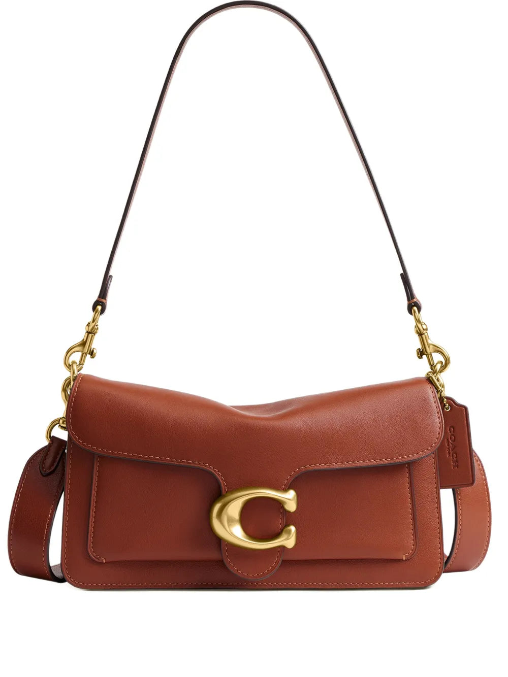Coach Tabby Leather Shoulder Bag — Same as shown — Size One Size — Front View