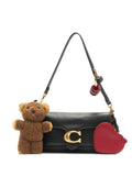 Coach Tabby Leather Shoulder Bag — Same as shown — Size One Size — Front View