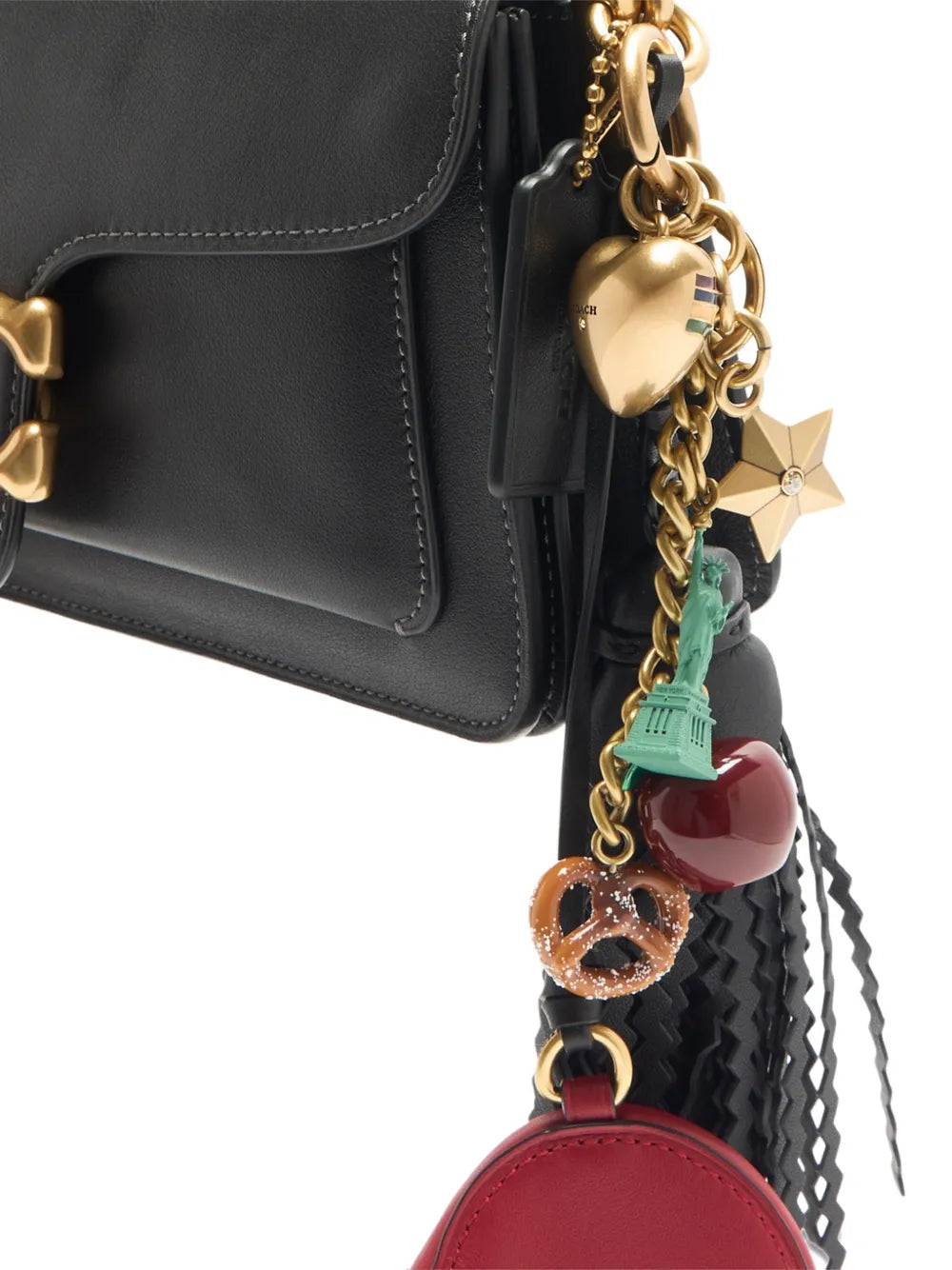 Coach Tabby Leather Shoulder Bag — Same as shown — Size One Size — Back View