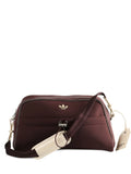 Adidas Logo Embroidered Shoulder Bag — Same as shown — Size One Size — Front View