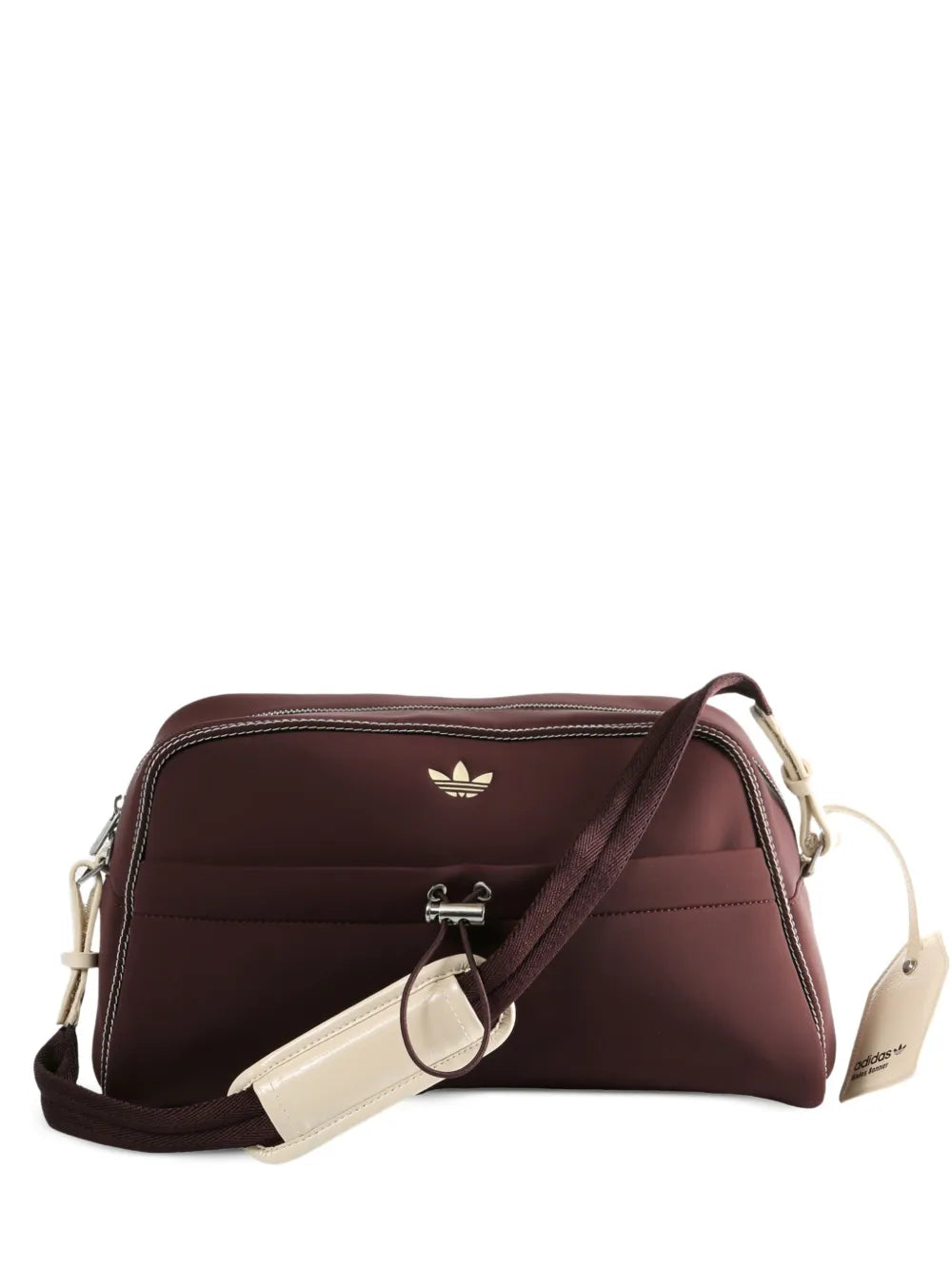 Adidas Logo Embroidered Shoulder Bag — Same as shown — Size One Size — Front View