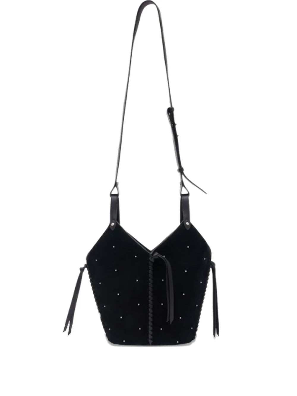 Isabel Marant Tampa Studded Shoulder Bag — Same as shown — Size One Size — Front View