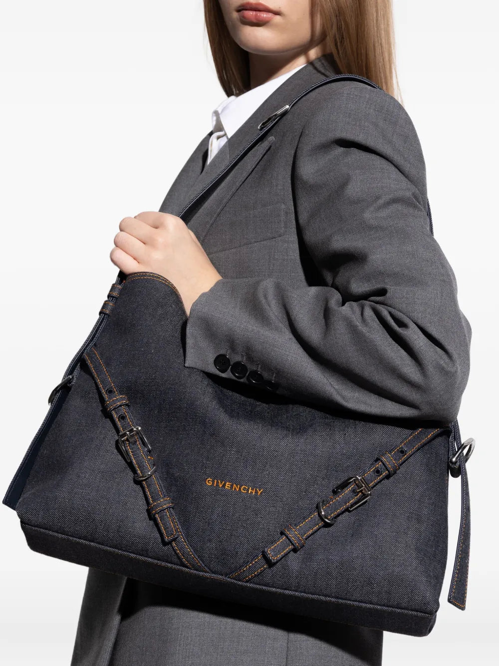 Givenchy Voyou Shoulder Bag — Same as shown — Size One Size — Side View