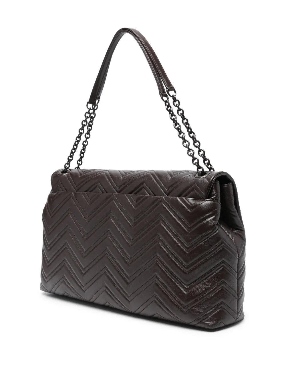Gucci Maxi Gg Marmont Shoulder Bag — Same as shown — Size One Size — Back View