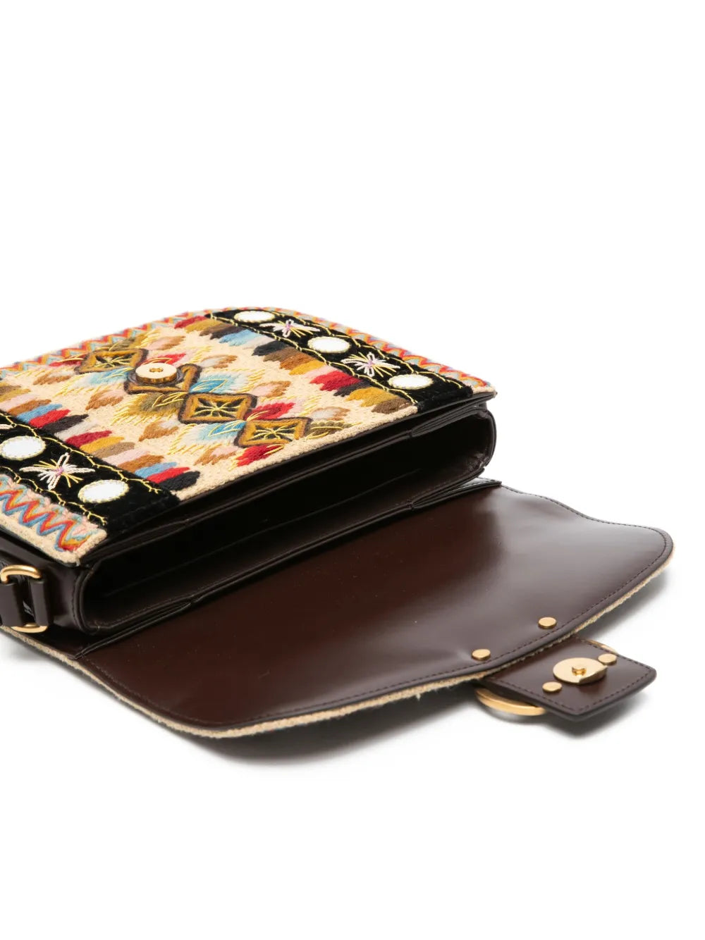 Valentino Garavani Embroidered Shoulder Bag — Same as shown — Size One Size — Detail View