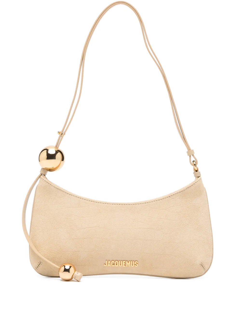 Jacquemus Le Bisou Perle Shoulder Bag — Same as shown — Size One Size — Front View