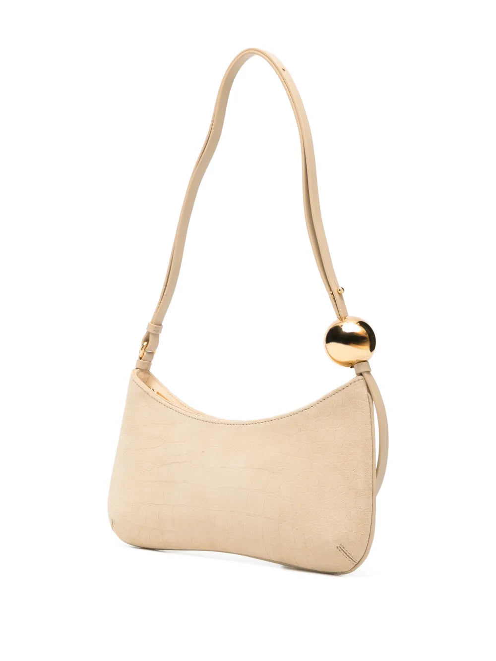 Jacquemus Le Bisou Perle Shoulder Bag — Same as shown — Size One Size — Back View