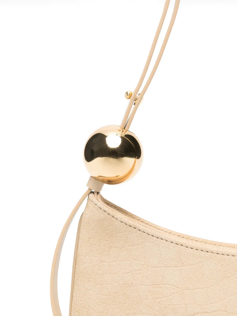 Jacquemus Le Bisou Perle Shoulder Bag — Same as shown — Size One Size — Top View