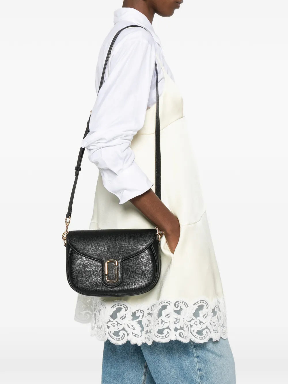 Marc Jacobs Logo Hardware Shoulder Bag — Same as shown — Size One Size — Side View