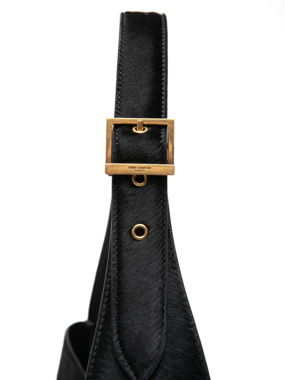 Saint Laurent Buckle Detail Shoulder Bag — Same as shown — Size One Size — Top View