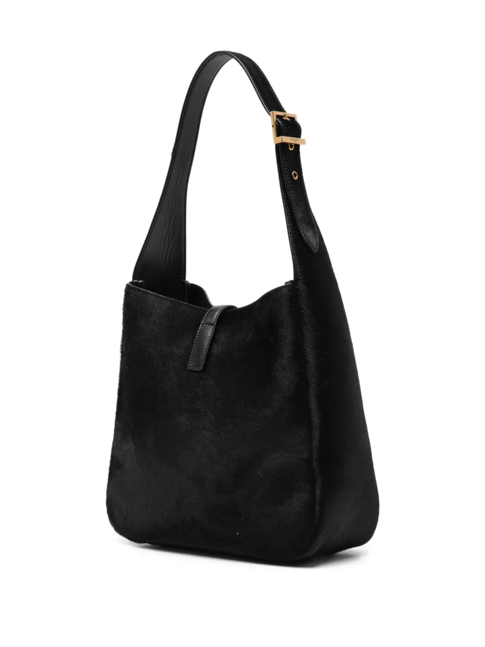 Saint Laurent Buckle Detail Shoulder Bag — Same as shown — Size One Size — Back View
