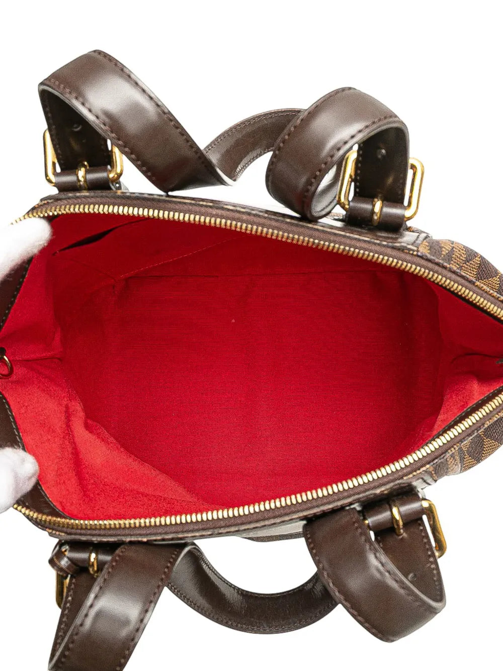Louis Vuitton Pre Owned 2010 Damier Ebene Verona Mm Shoulder Bag — Same as shown — Size One Size — Detail View