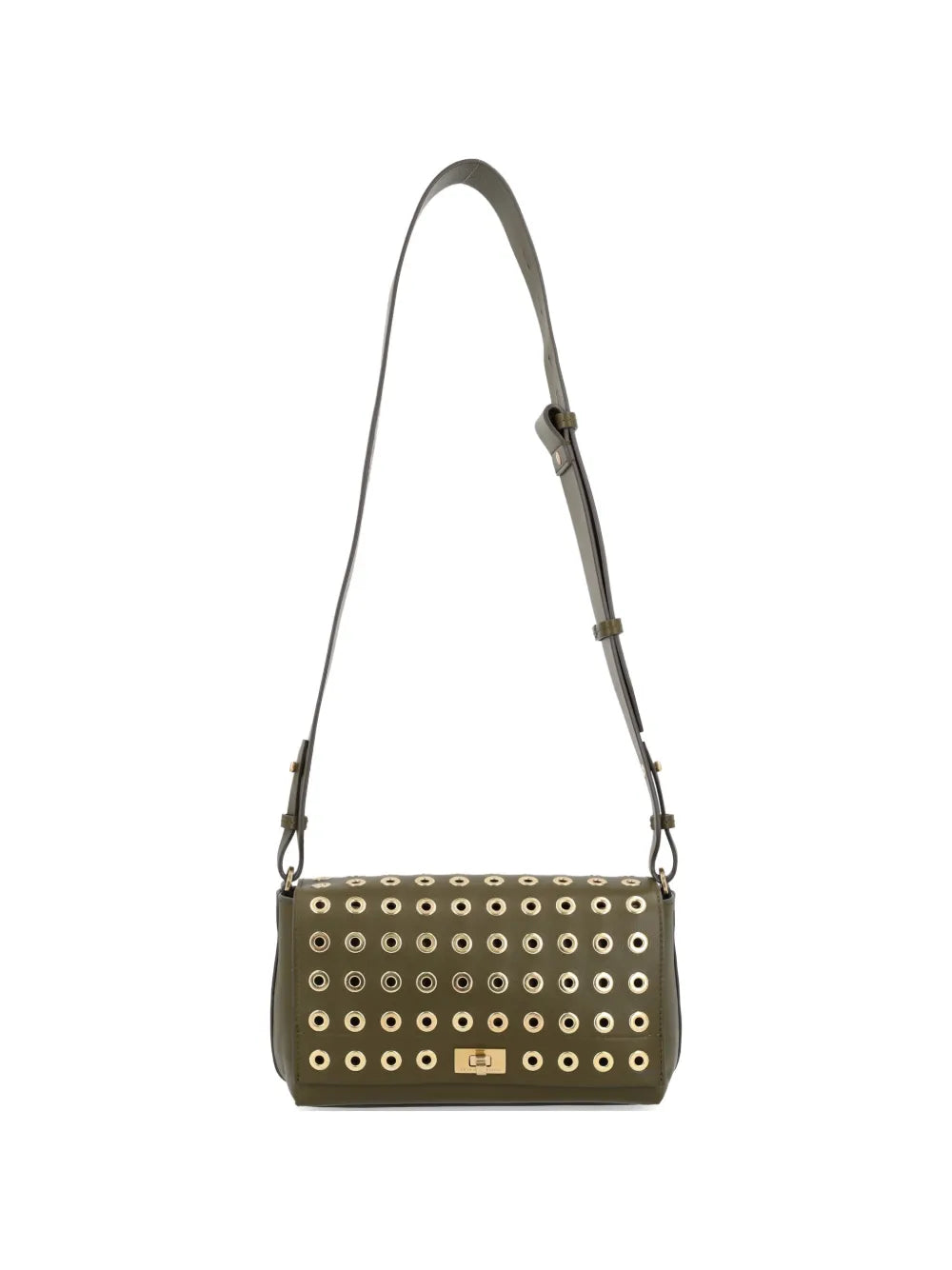 Anya Hindmarch Eyelet Detail Shoulder Bag — Same as shown — Size One Size — Front View