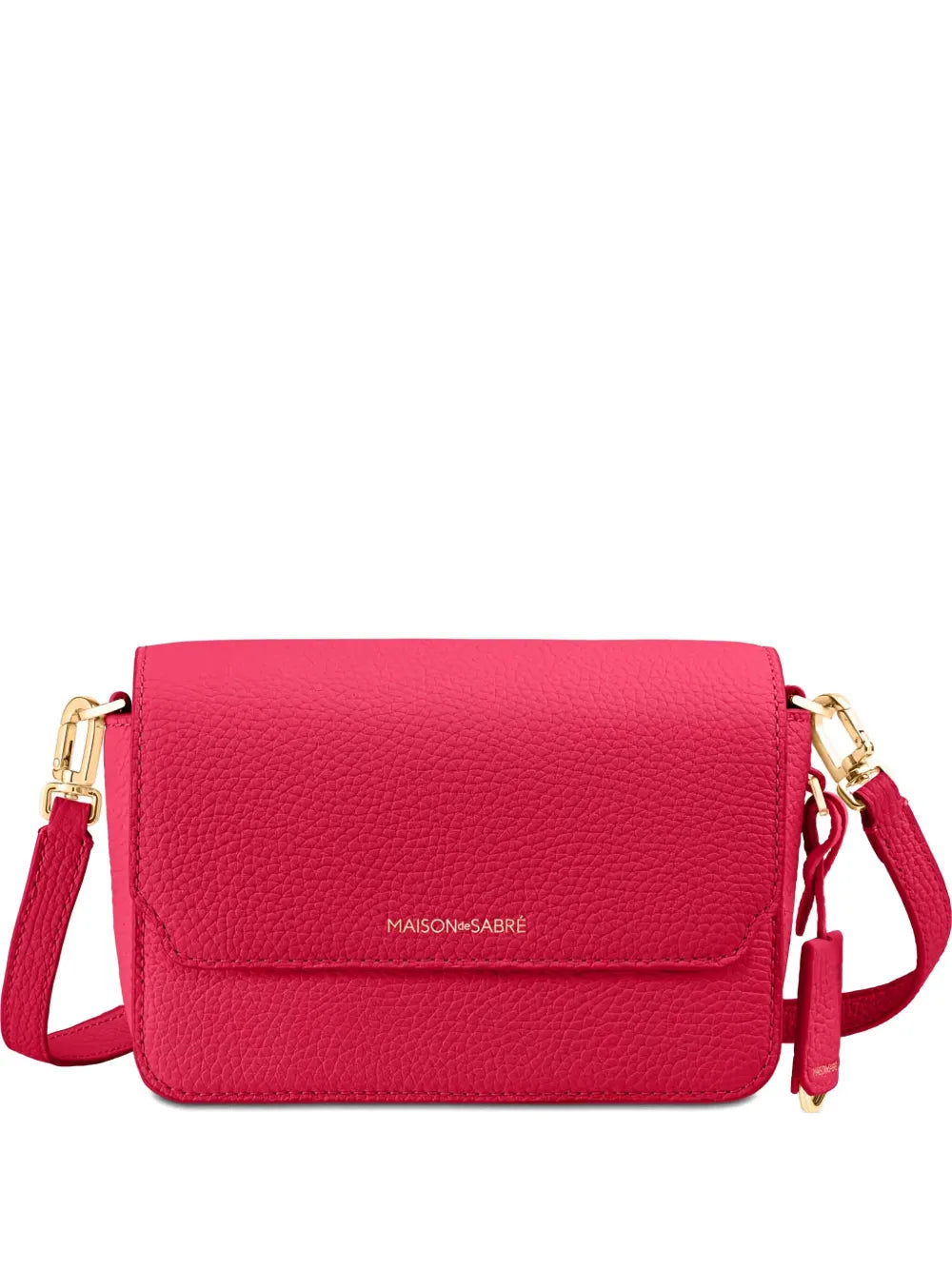 Maison De Sabre Mini Leather Flap Bag — Same as shown — Size One Size — Front View