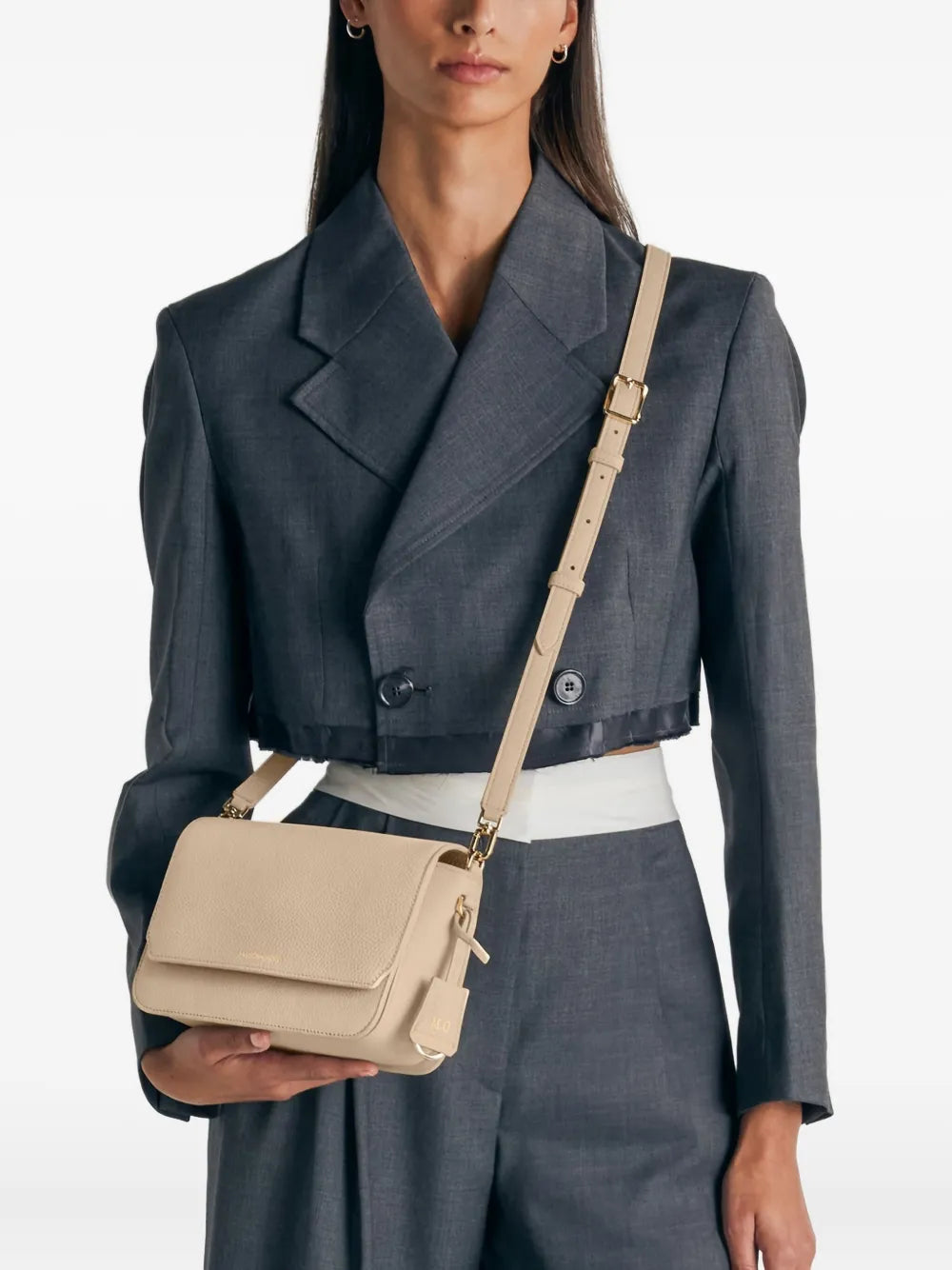 Maison De Sabre Medium Leather Flap Bag — Same as shown — Size One Size — Side View
