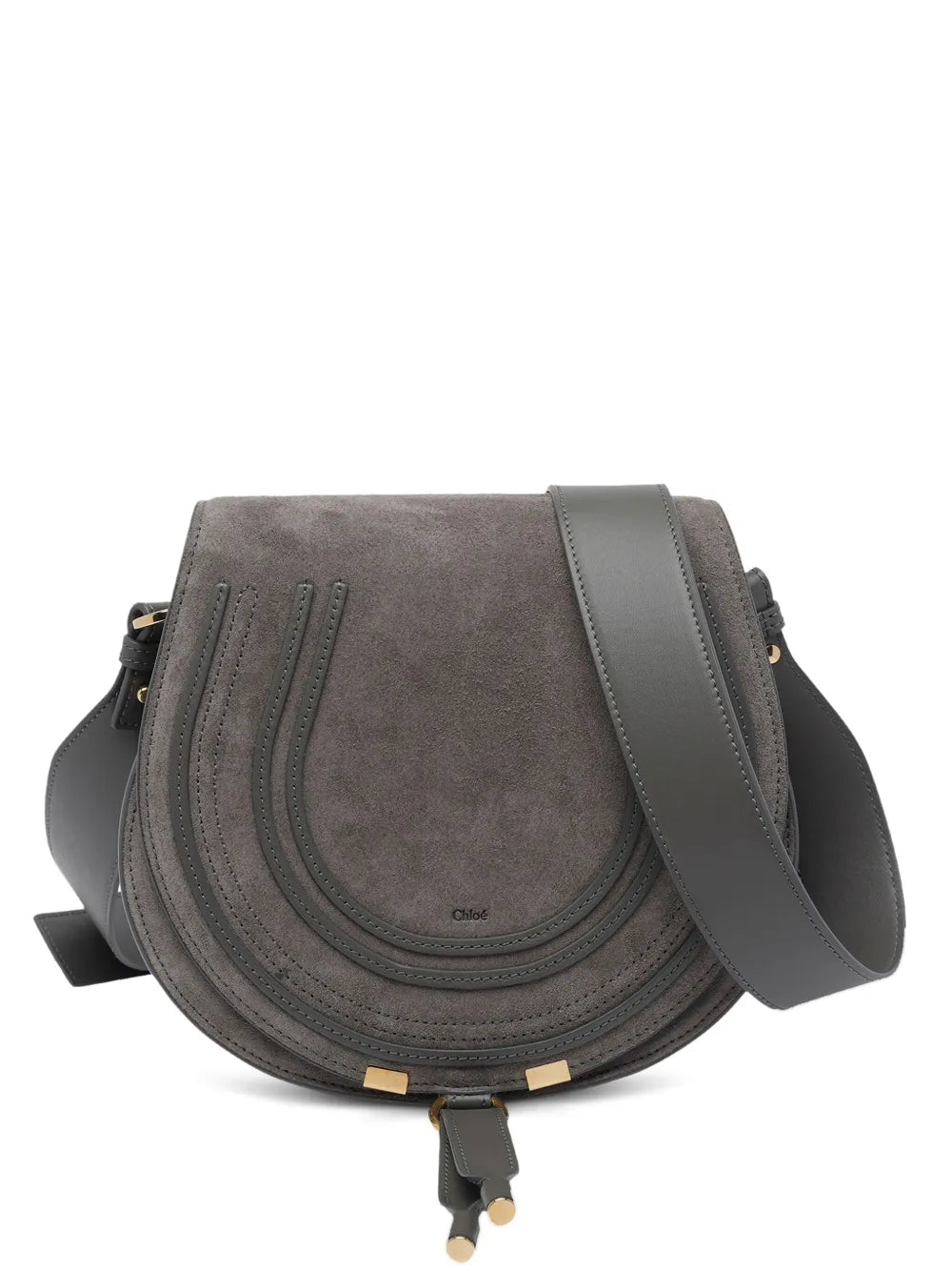 Chloe Marcie Suede Crossbody Bag — Same as shown — Size One Size — Front View