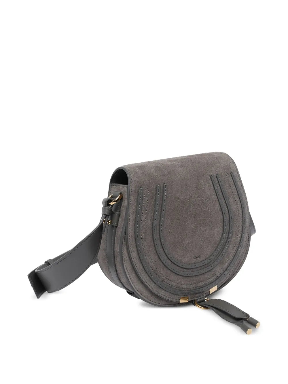 Chloe Marcie Suede Crossbody Bag — Same as shown — Size One Size — Back View