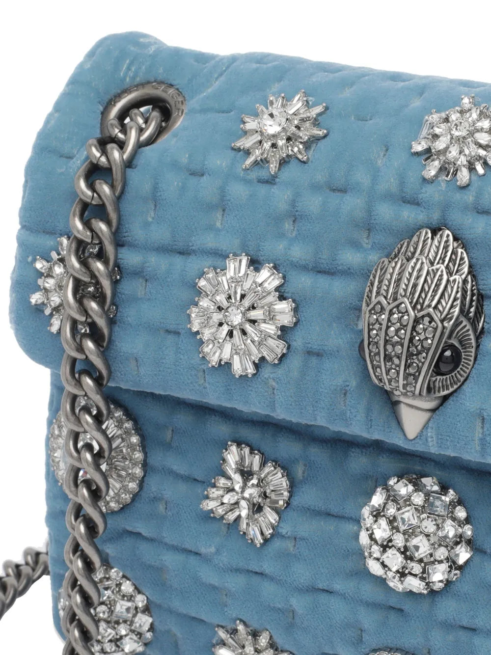 Kurt Geiger London Mini Kensington Embellished Shoulder Bag — Same as shown — Size One Size — Top View