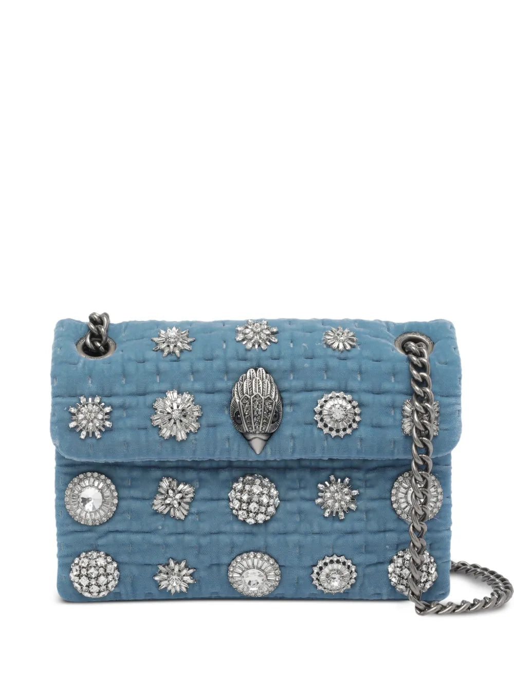 Kurt Geiger London Mini Kensington Embellished Shoulder Bag — Same as shown — Size One Size — Front View
