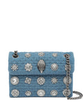 Kurt Geiger London Mini Kensington Embellished Shoulder Bag — Same as shown — Size One Size — Front View