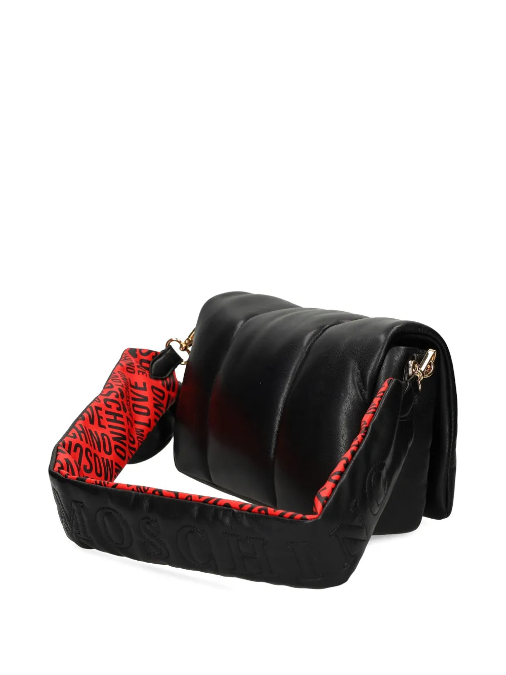 Love Moschino Padded Heart Charm Shoulder Bag — Same as shown — Size One Size — Top View