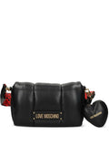 Love Moschino Padded Heart Charm Shoulder Bag — Same as shown — Size One Size — Front View