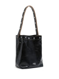Bimba Y Lola Carlino Studded Leather Shoulder Bag — Same as shown — Size One Size — Front View