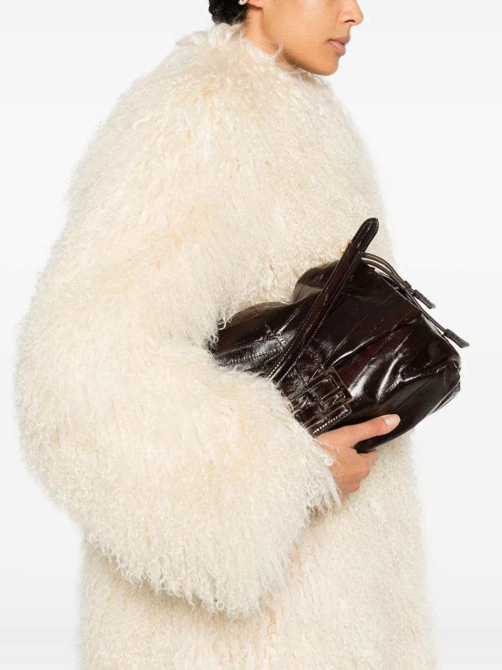 Fendi Mama Baguette Shoulder Bag — Same as shown — Size One Size — Side View