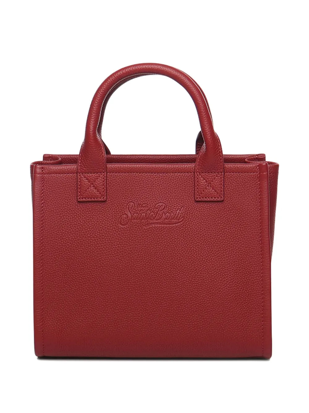Mc2 Saint Barth Midi Vanity Embossed Leather Tote Bag — Same as shown — Size One Size — Side View