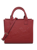 Mc2 Saint Barth Midi Vanity Embossed Leather Tote Bag — Same as shown — Size One Size — Front View