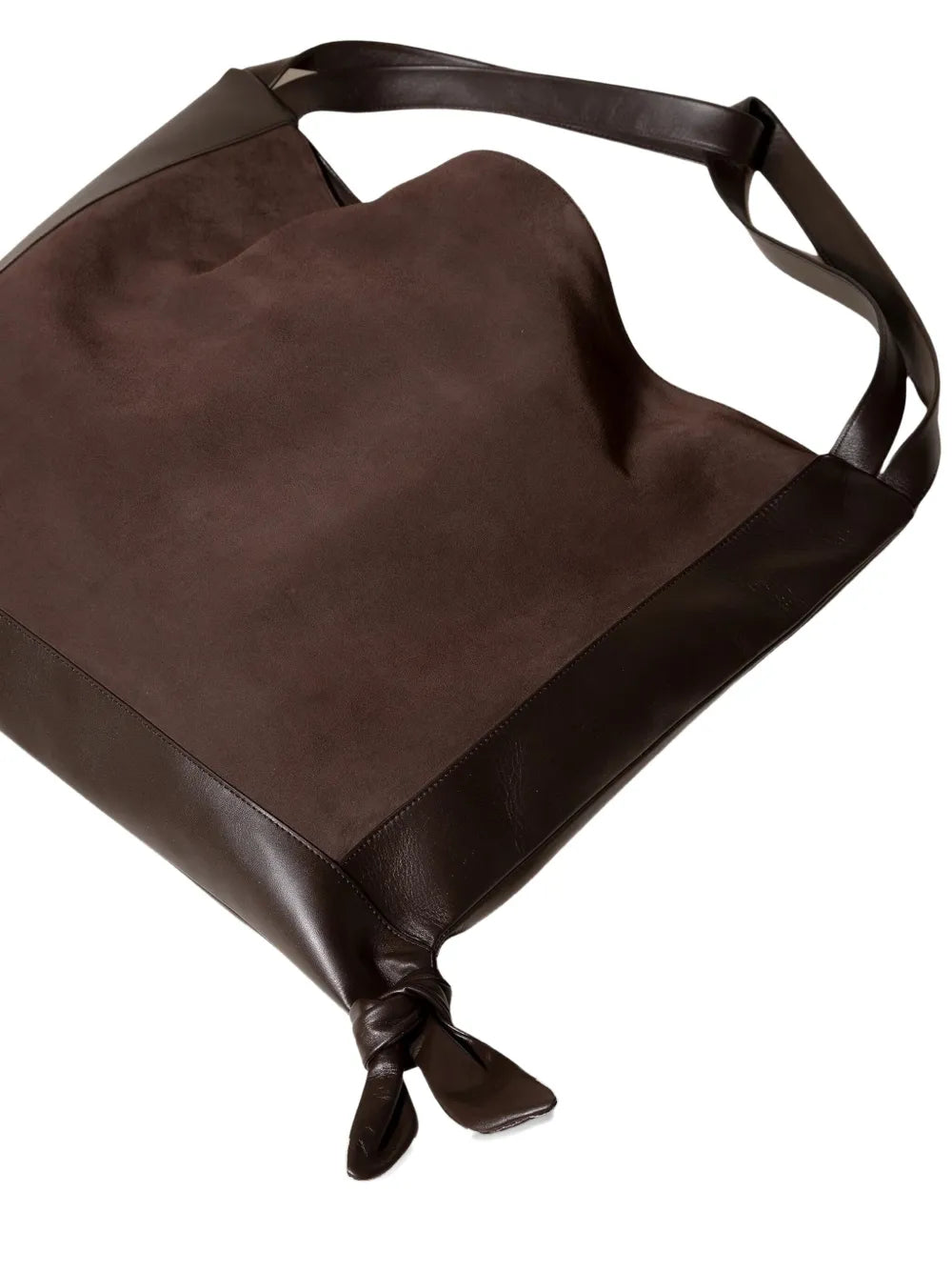 Hereu Cador Suede Knot Shoulder Bag — Same as shown — Size One Size — Side View