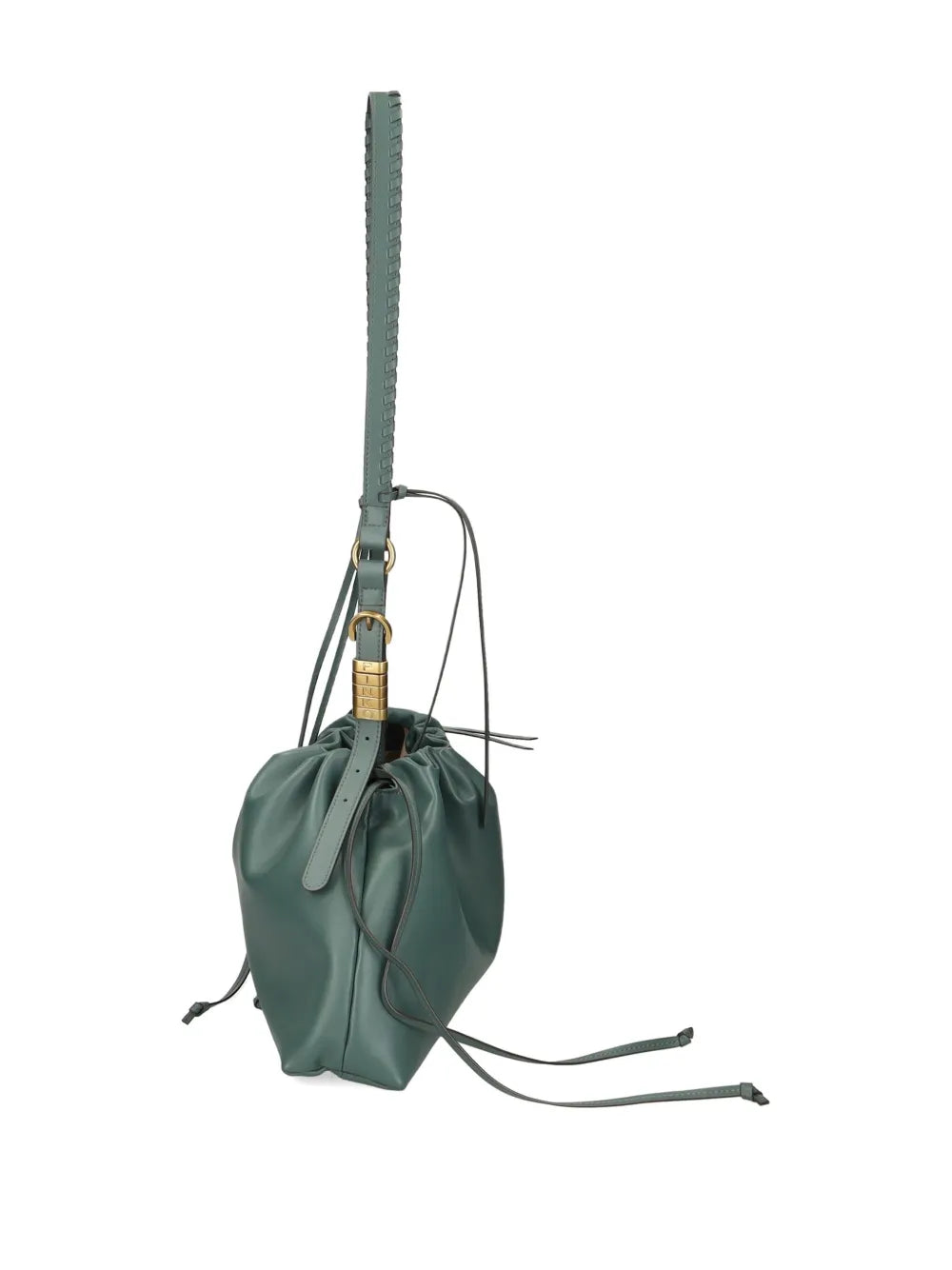 Pinko Drawstring Fastening Shoulder Bag — Same as shown — Size One Size — Side View