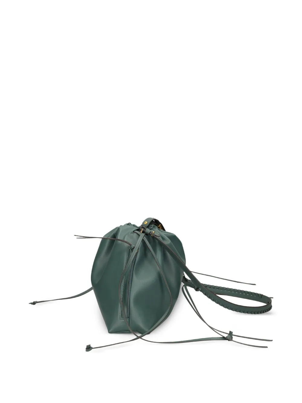 Pinko Drawstring Fastening Shoulder Bag — Same as shown — Size One Size — Front View