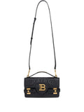Balmain B Buzz Logo Plaque Shoulder Bag — Same as shown — Size One Size — Front View