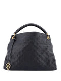Louis Vuitton Pre Owned Artsy Handbag Monogram Empreinte Leather Mm Hobo Bag — Same as shown — Size One Size — Front View
