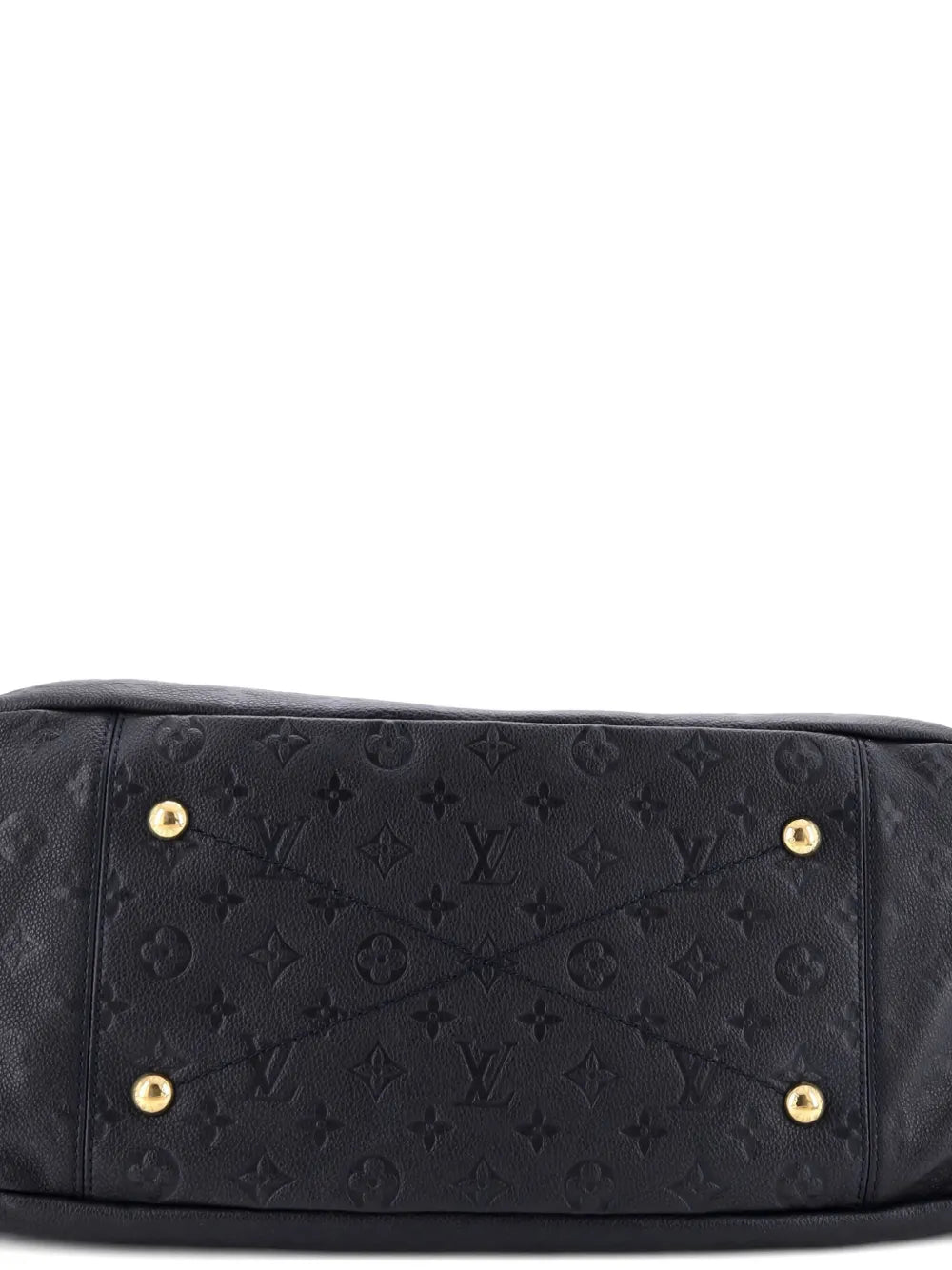 Louis Vuitton Pre Owned Artsy Handbag Monogram Empreinte Leather Mm Hobo Bag — Same as shown — Size One Size — Top View