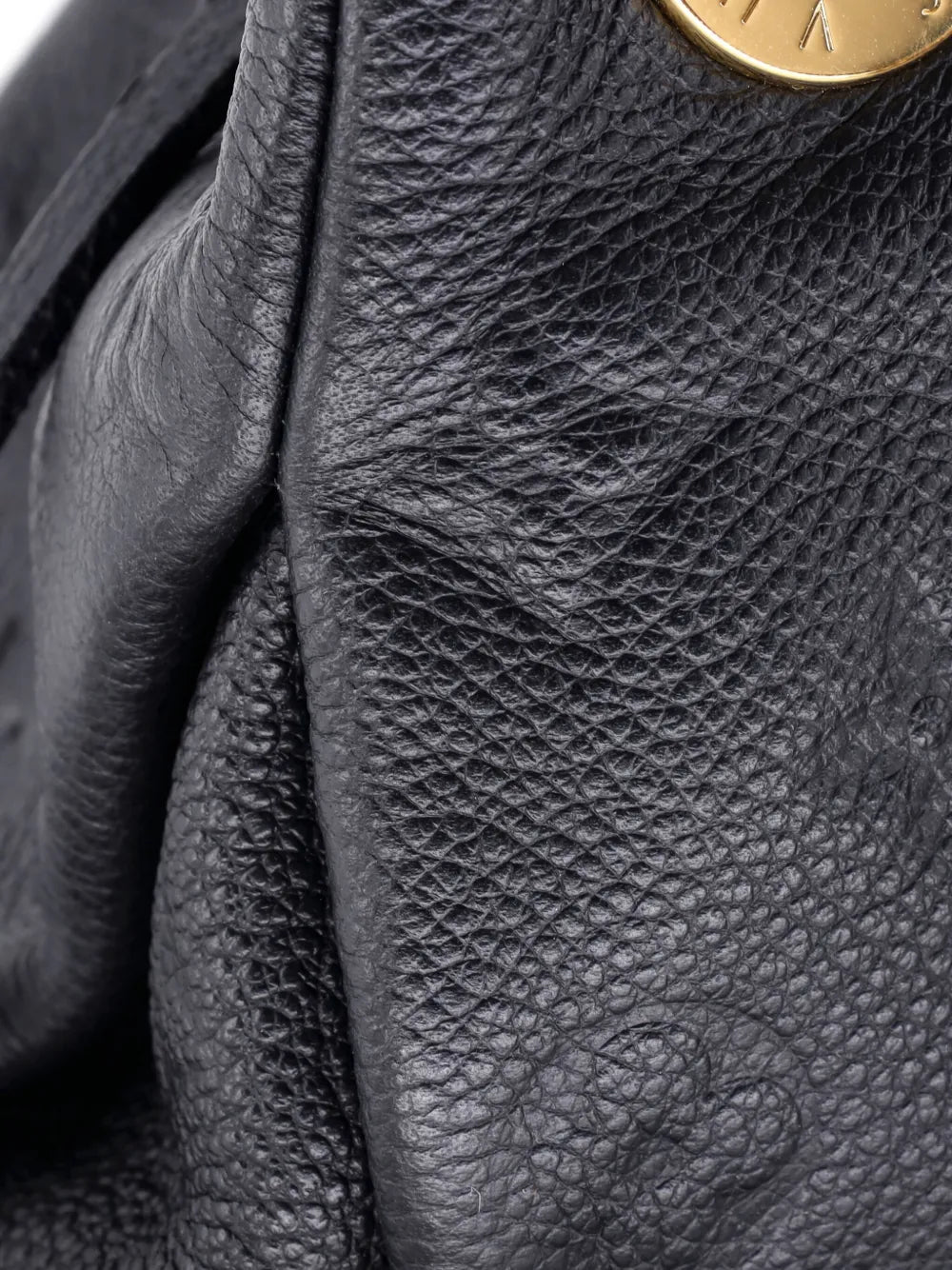 Louis Vuitton Pre Owned Artsy Handbag Monogram Empreinte Leather Mm Hobo Bag — Same as shown — Size One Size — Detail View