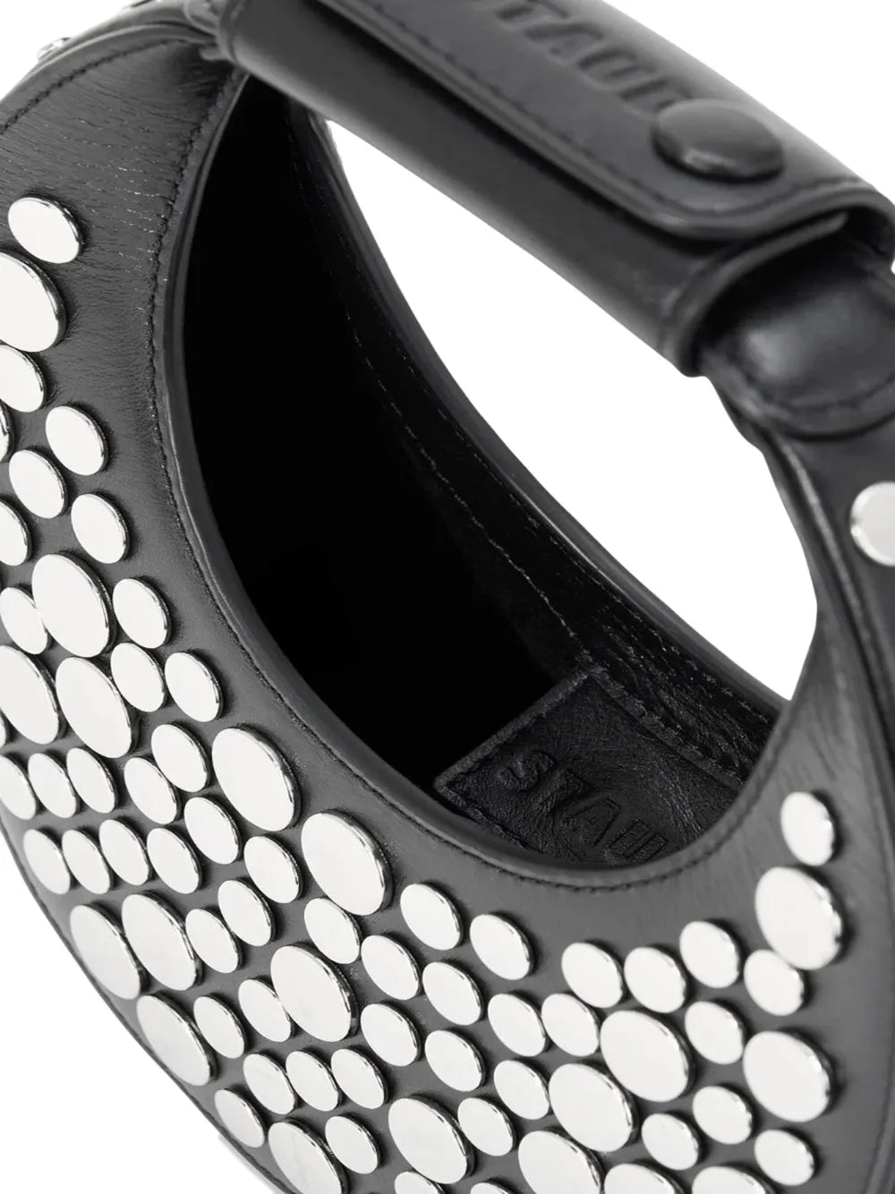 Staud Goodnight Moon Studded Shoulder Bag — Same as shown — Size One Size — Detail View